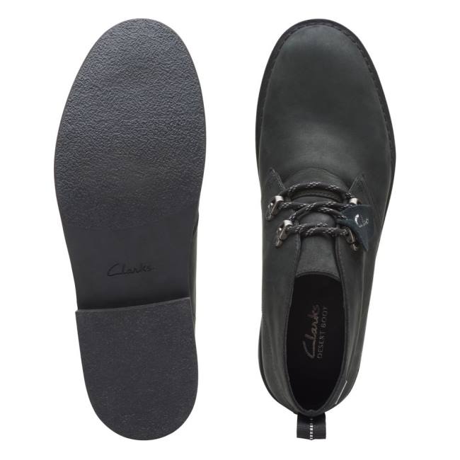 Púštne Čižmy Clarks Desert Boot Klasické 2 GORE-TEX Panske Čierne | CLK104GDR