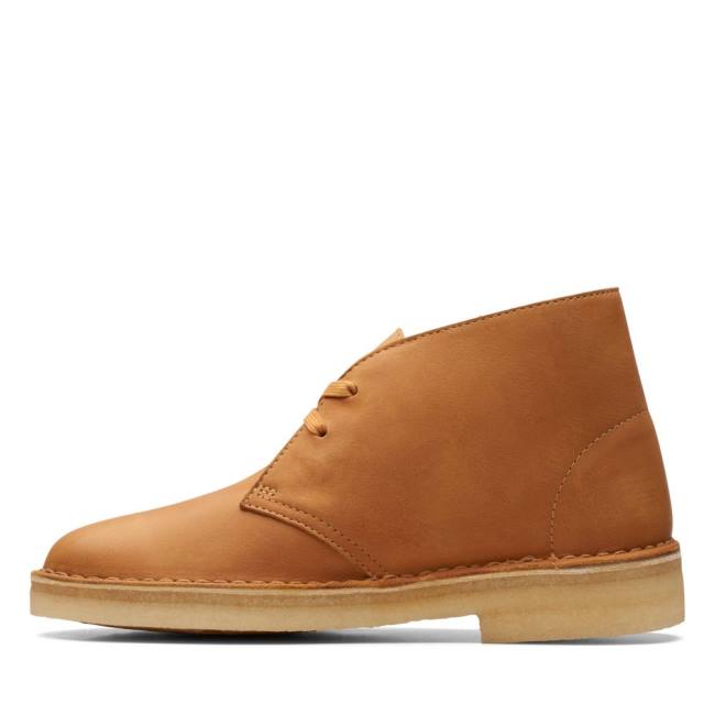 Púštne Čižmy Clarks Desert Boot Klasické Damske Hnede | CLK526FZD