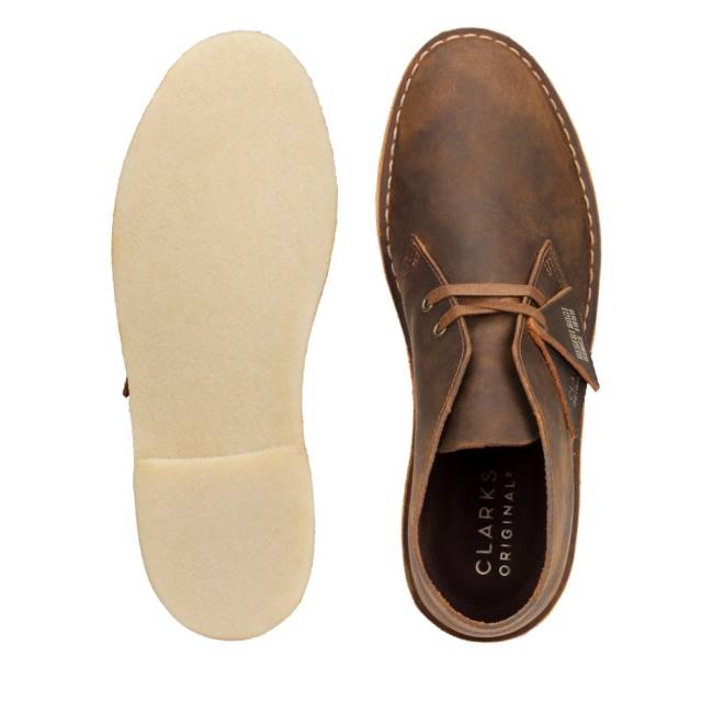 Púštne Čižmy Clarks Desert Boot Klasické Panske Hnede | CLK625JEO