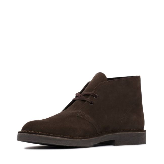 Púštne Čižmy Clarks Desert Boot Klasické Evo Panske Tmavo Hnede | CLK642ATW