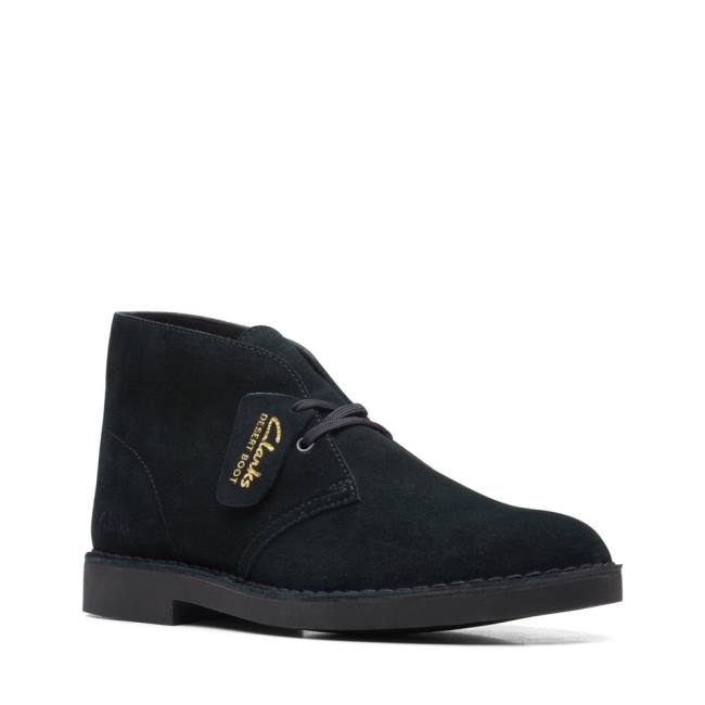 Púštne Čižmy Clarks Desert Boot Klasické Evo Panske Čierne | CLK794ZGW