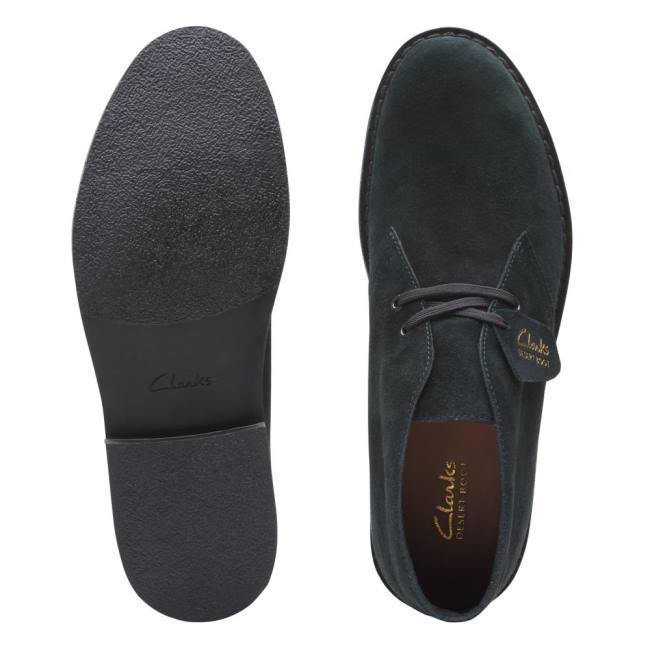 Púštne Čižmy Clarks Desert Boot Klasické Evo Panske Čierne | CLK794ZGW