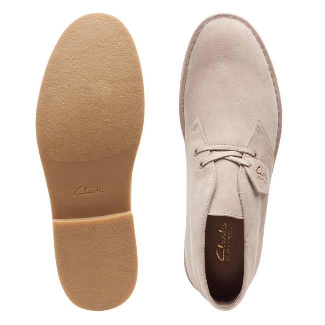 Púštne Čižmy Clarks Desert Boot Klasické Evo Panske Sand Suede | CLK928NMF