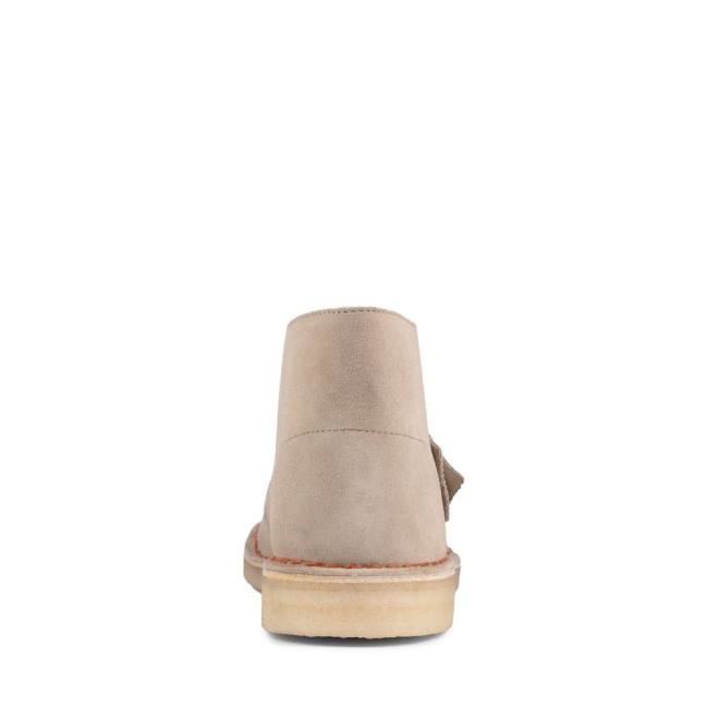 Púštne Čižmy Clarks Desert Boot Klasické Panske Sand Suede | CLK934WJD