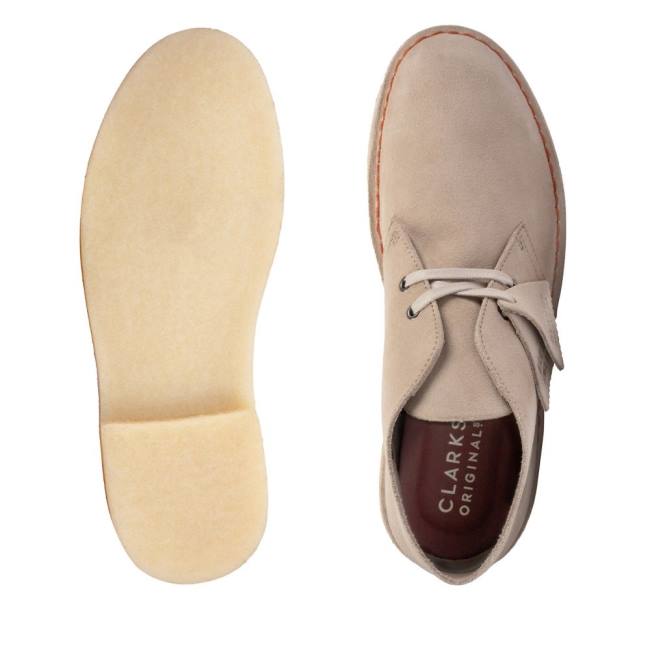 Púštne Čižmy Clarks Desert Boot Klasické Panske Sand Suede | CLK934WJD