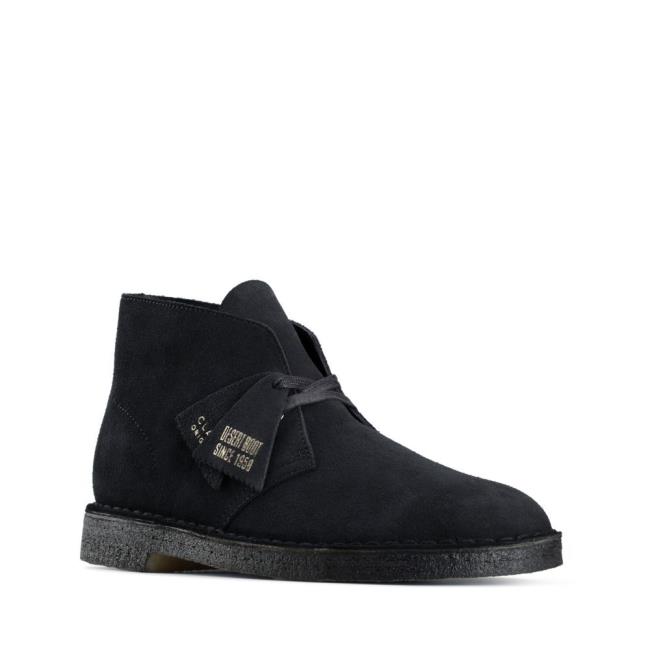 Púštne Čižmy Clarks Desert Boot Panske Námornícka Modrá | CLK631FEB