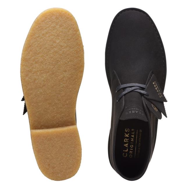 Púštne Čižmy Clarks Desert Boot Panske Čierne | CLK089YWX