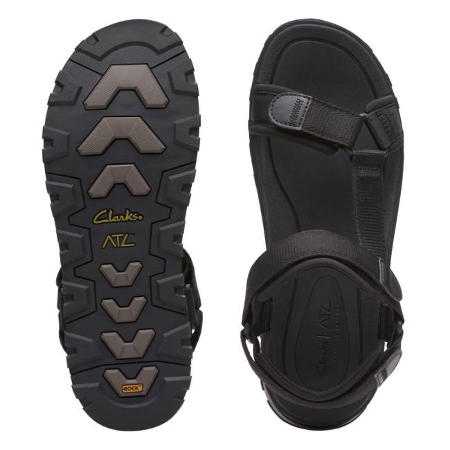 Sandále Clarks ATL Trek Sea Panske Čierne | CLK580XFU