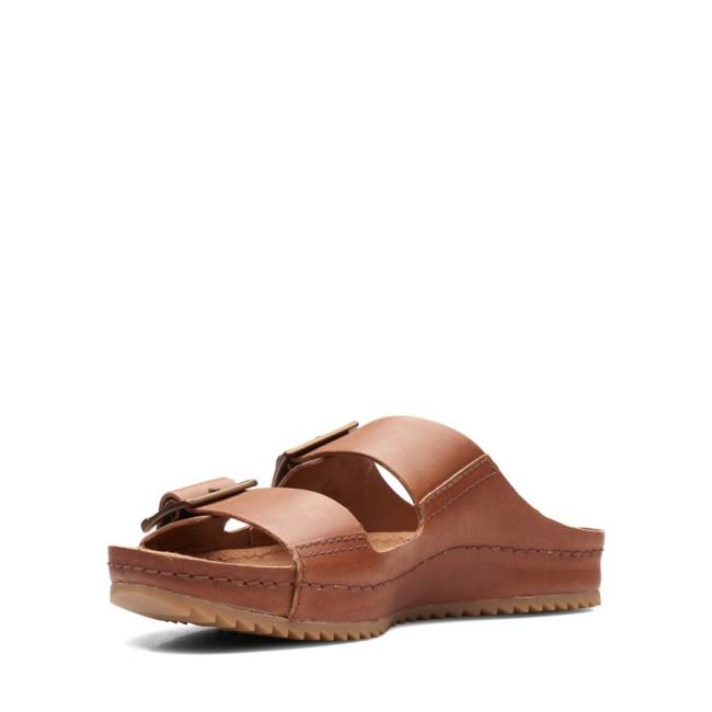 Sandále Clarks Brookleigh Sun Damske Hnede | CLK809SQZ