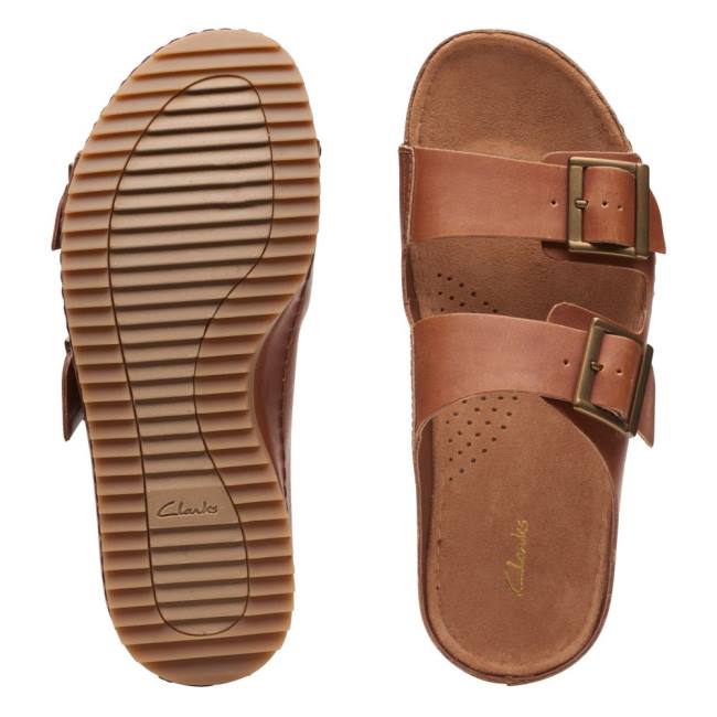 Sandále Clarks Brookleigh Sun Damske Hnede | CLK809SQZ