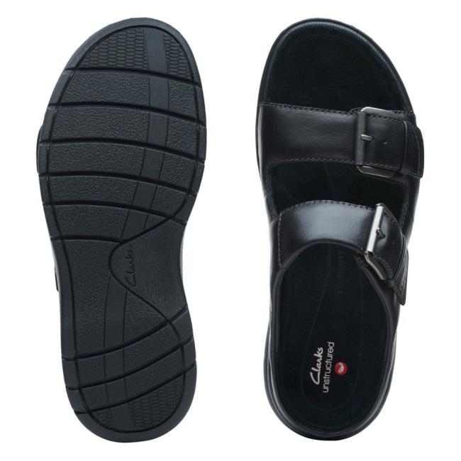 Sandále Clarks Nature Vibe Panske Čierne | CLK327HDX