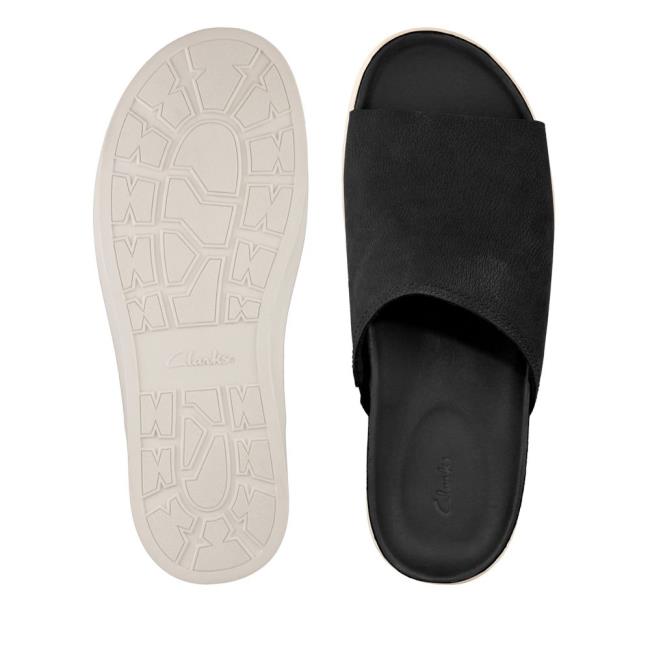 Sandále Clarks Sunder Slapky Panske Čierne | CLK136QUE