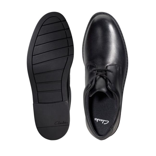 Skolske Topanky Clarks Scala Loop Youth Dievcenske Čierne | CLK295CFN