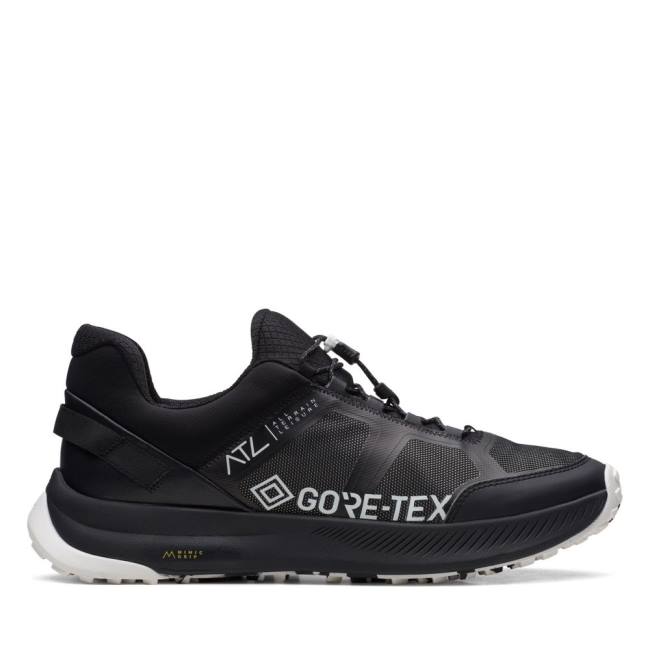 Tenisky Clarks ATL Trailove Lo GORE-TEX Panske Čierne | CLK495YBC