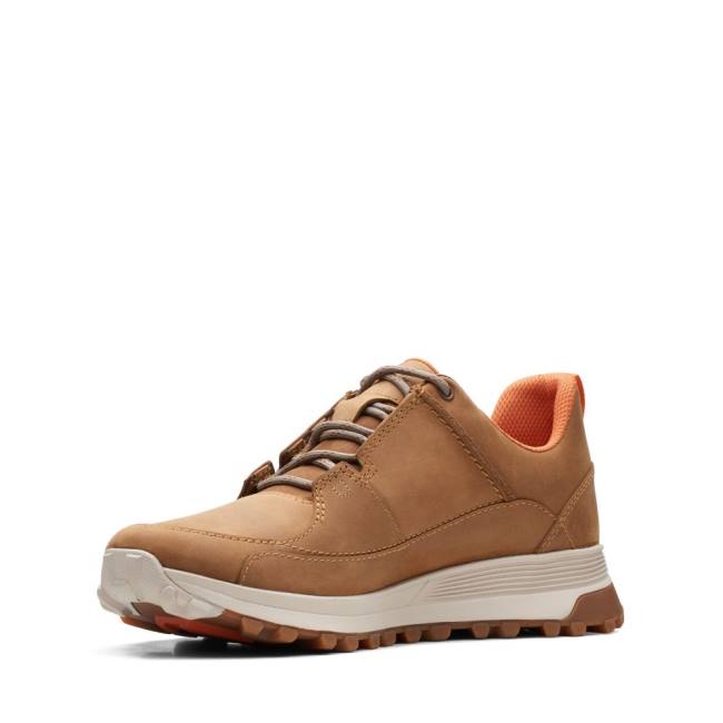 Tenisky Clarks ATL Trek Run Panske Hnede | CLK027KBS