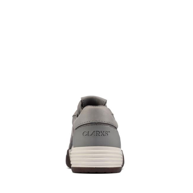 Tenisky Clarks Cica Kid Chlapcenske Siva | CLK417OKS