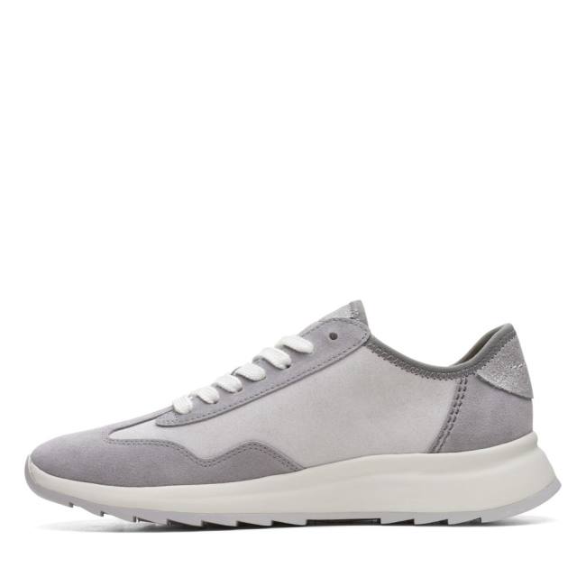 Tenisky Clarks Dash Lite Lo Damske Siva | CLK801RTK