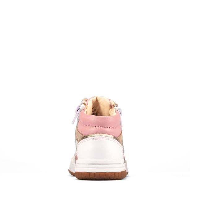 Tenisky Clarks Fawn Peak Kid Chlapcenske Svetlo Ruzove | CLK672VQA