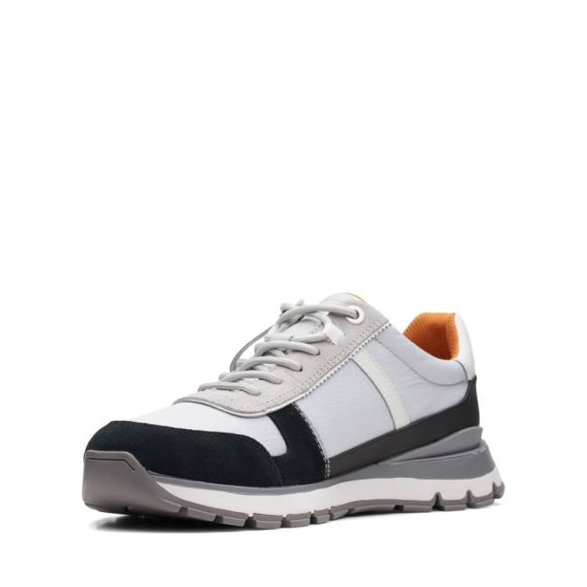 Tenisky Clarks Move Lite Race Panske Siva | CLK347PLT