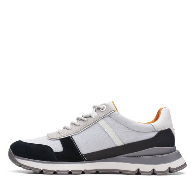 Tenisky Clarks Move Lite Race Panske Siva | CLK347PLT