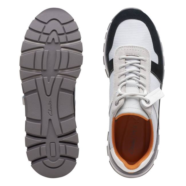 Tenisky Clarks Move Lite Race Panske Siva | CLK347PLT