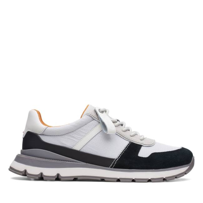 Tenisky Clarks Move Lite Race Panske Siva | CLK347PLT