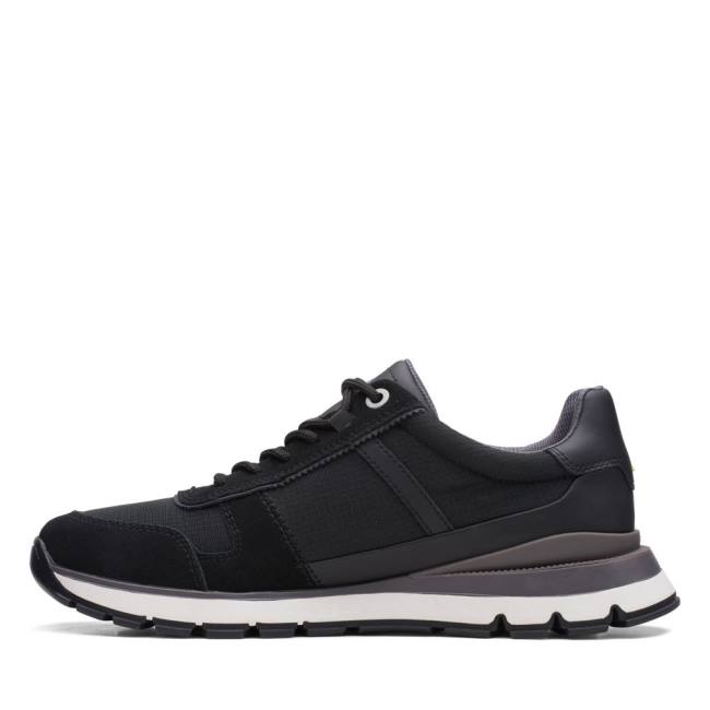 Tenisky Clarks Move Lite Race Panske Čierne | CLK951TFR