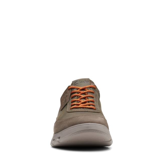 Tenisky Clarks Nature X One Panske Tmavo Olivovo Zelená | CLK416WJX