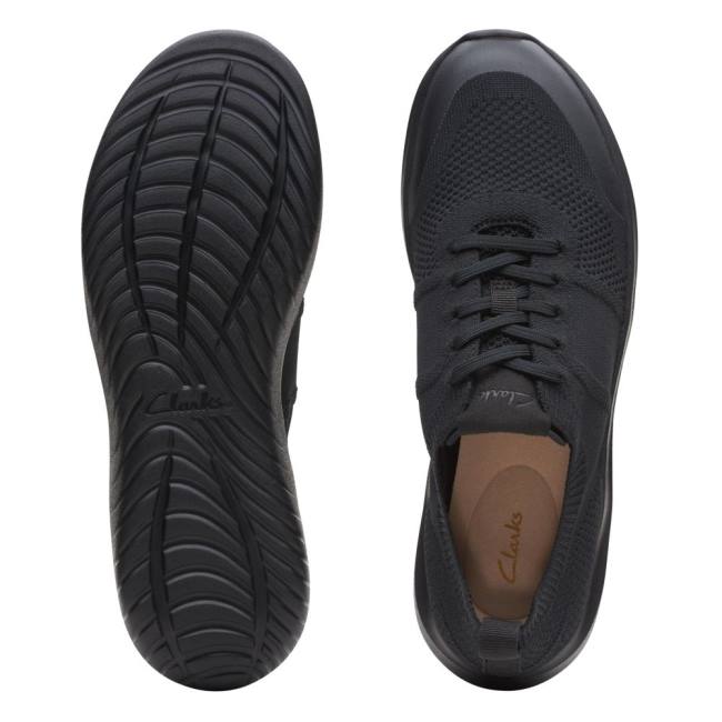 Tenisky Clarks Nova Lite Cipkovane Damske Čierne | CLK310HWI