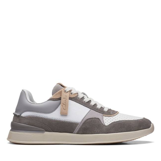 Tenisky Clarks Race Lite Tor Panske Siva | CLK643ORQ