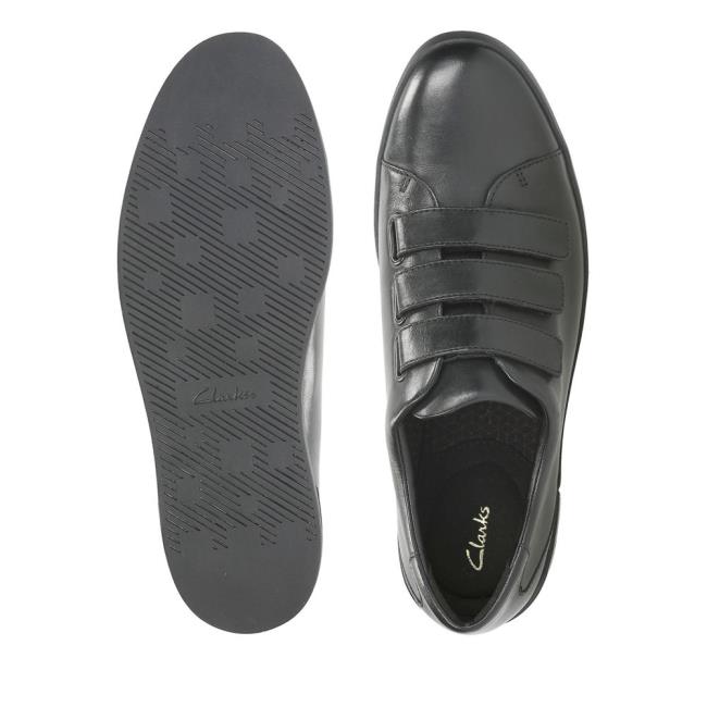 Tenisky Clarks Stanway Flow Panske Čierne | CLK426SCX