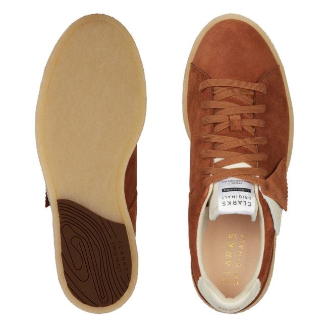 Tenisky Clarks Tormatch Panske Tmavo Hnede | CLK405AKQ