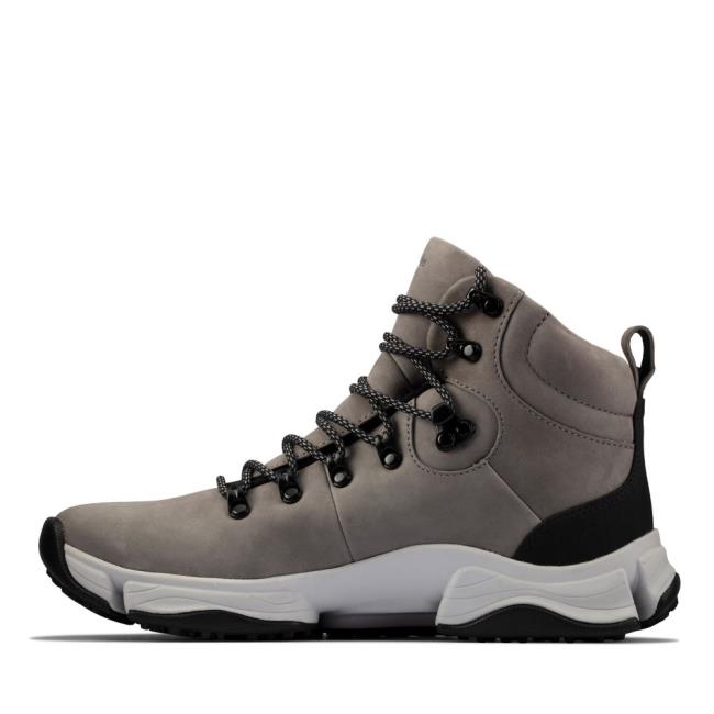 Tenisky Clarks Tri Path Hi GORE-TEX Panske Siva | CLK573UXN