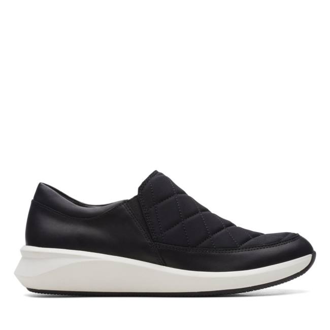 Tenisky Clarks Un Rio Spark Damske Čierne | CLK632OSX