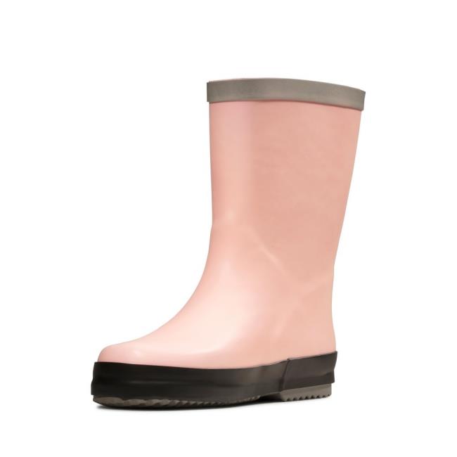 Wellies Clarks Tarri Splash Kid Chlapcenske Ruzove | CLK250WTN