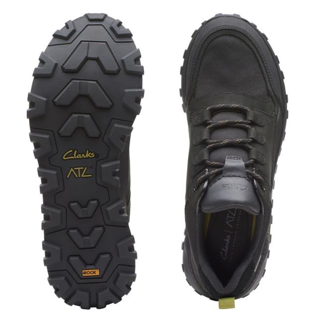 Čierne Topánky Clarks ATL Trek Lo GORE-TEX Panske Čierne | CLK160FZN