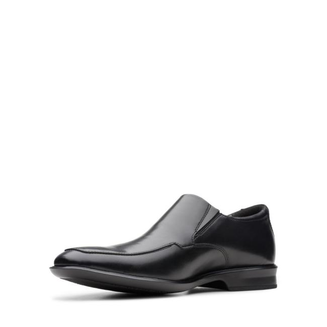 Čierne Topánky Clarks Bensley Step Panske Čierne | CLK924WPK