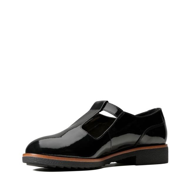 Čierne Topánky Clarks Griffin Town Damske Čierne | CLK740PJV