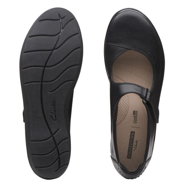 Čierne Topánky Clarks Hope Henley Damske Čierne | CLK743YCE