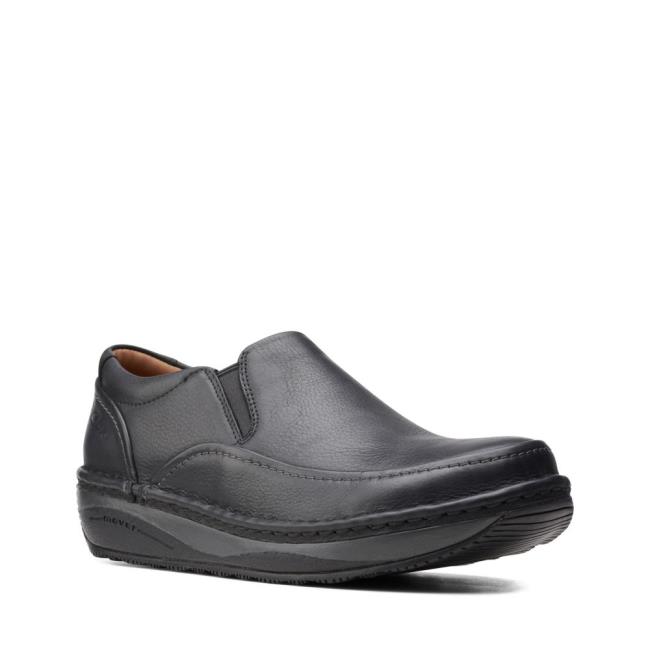 Čierne Topánky Clarks Un Soul Step Panske Čierne | CLK382RXS