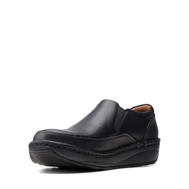 Čierne Topánky Clarks Un Soul Step Panske Čierne | CLK382RXS