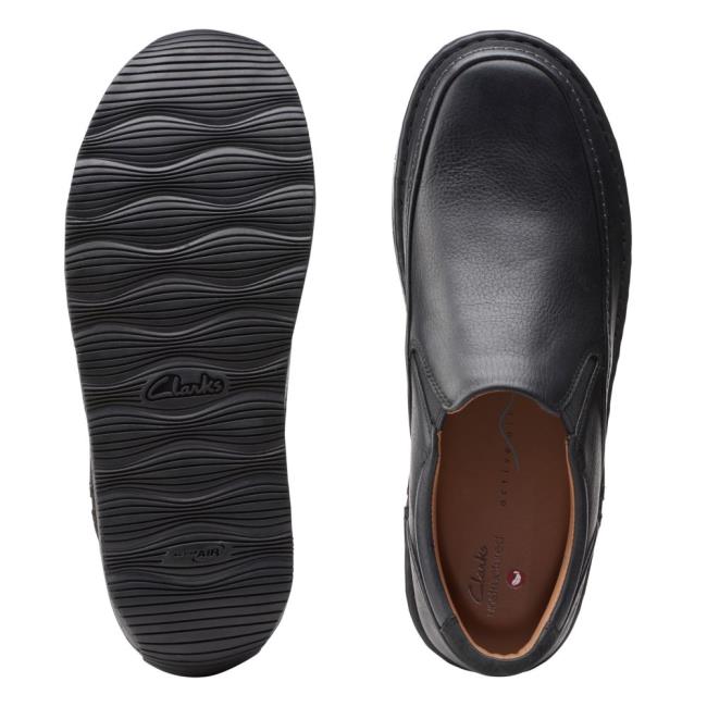 Čierne Topánky Clarks Un Soul Step Panske Čierne | CLK382RXS