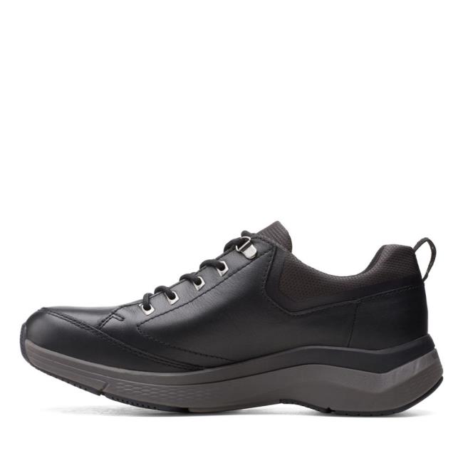 Čierne Topánky Clarks Wave 2.0 Vibe Panske Čierne | CLK841QRM