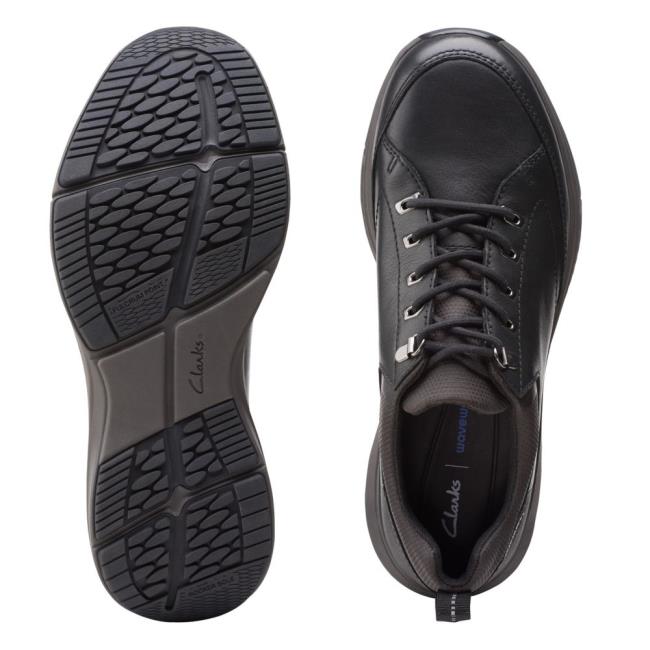 Čierne Topánky Clarks Wave 2.0 Vibe Panske Čierne | CLK841QRM